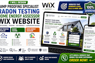 design damp proofing specialist radon testing home energy assessor wix website