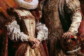 create a custom royal renaissance portrait painting