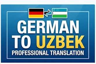 translate your documents from german to uzbek