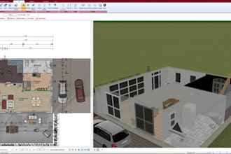 provide chief architect floor plans and permit ready architectural blueprints