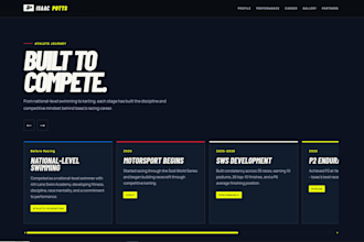 create a personalised deisgn for your website