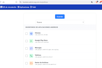 administrador de android empresarial
