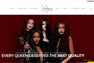 hair extension shopify store hair wigs bundles lashes store dropshipping store