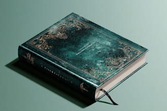 design a captivating book cover design that sells