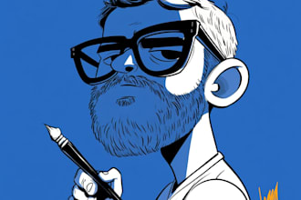 create cartoon character design