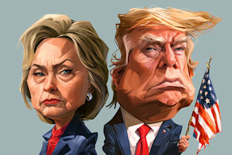 do political caricature and cartoon