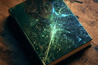 design dark fantasy and gothic book cover