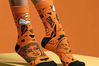 socks design unique socks design