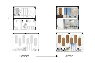 2d rendering for interior and exterior design