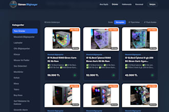 build a custom e commerce website with PHP and mysql