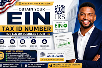 obtain your ein tax id number for llc or business from irs