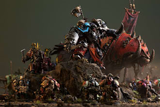 paint your custom warhammer 40k and fantasy miniatures