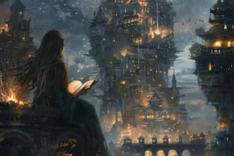 design amazing fantasy landscape