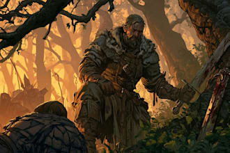 draw professional tarot and trading card game art