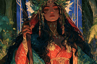 tarot cards illustration tarot reading art niveous lotteries