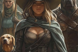 dnd, fantasy character and dnd character