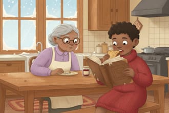 illustrate children book illustration, kids book, children book illustration
