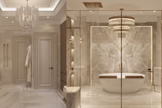 do 3d opulent 5 star hotel, boutique resort architectural visualization design