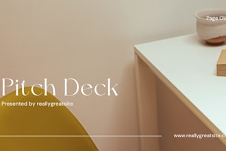 design medical device pitch deck medtech investor healthcare presentation