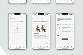 design a stunning mobile app UI UX in figma with user centered design