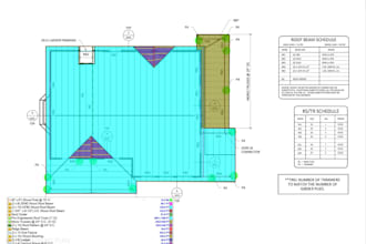 do structural framing takeoffs for floor, roof, ceiling, and walls