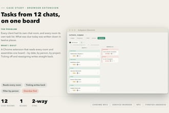 build a custom macos menu bar app or chrome extension for your team