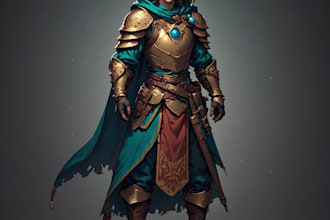 dnd, fantasy character and dnd character