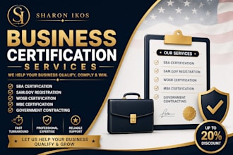 do sam gov registration, cage code uei, dbe, wosb, sdvosb mwbe sba certification