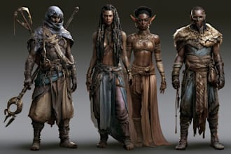do fantasy characters or fantasy character for you