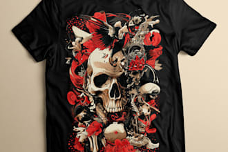 do t shirt design and graphic t shirt design