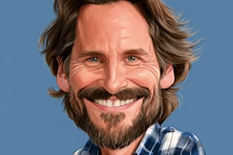create a custom caricature illustration for you