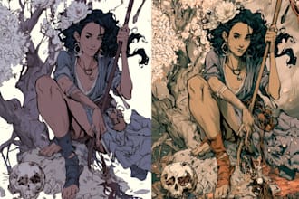 create custom vector illustrations