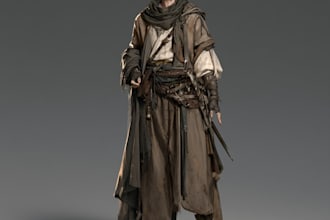 make a character illustration or concept art for you