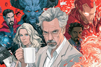 draw professional sequential comic art and covers