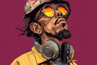 design album cover art or single cover artwork