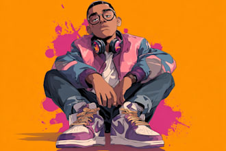 design music album cover , single or mixtape artwork