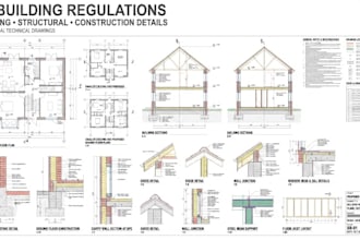 do UK building regulation, construction details, structural drawing and planning