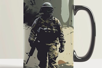 design awesome custom mug design