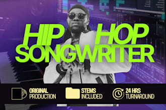write custom rap and trap lyrics based on your idea