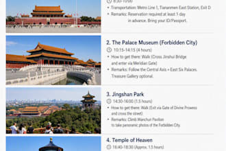 plan a personalized china travel itinerary for your trip