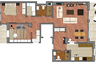 optimize your apartment or house floor plan layout
