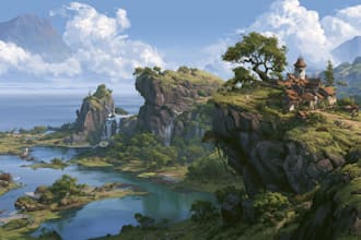 do environment concept art