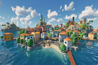 build roblox map with gameplay environment