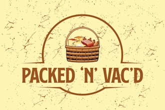 design a professional food, restaurant, cafe and food business logo