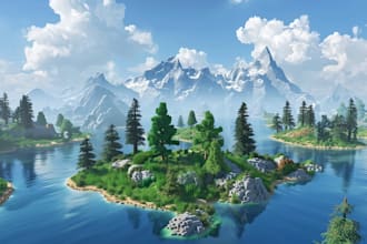 build custom roblox maps, city maps, terrain, and japanese environments