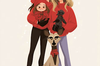 draw disney cartoon illustration