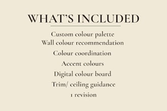create a custom color palette for your room