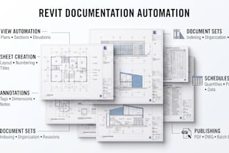 automate revit sheets, views, annotations and construction documentation