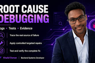 diagnose and fix complex backend and production system failures