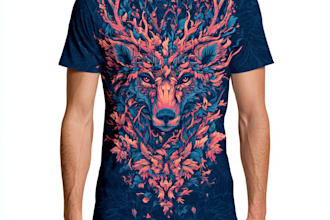 create custom streetwear t shirt design